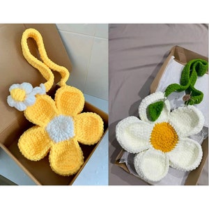 Crochet handmade shoulder bag, Flower bag, beautiful cute bloom bag, Summer beach bag, cute gift for girl woman, mother day gift